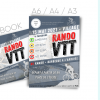 Modèle (template) d'affiches pour Rando VTT.
