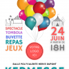 Modèle d'affiche kermesse.