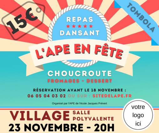 Affiches "L'APE en fête !"