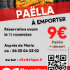 Modèle d'affiche Paëlla