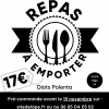 REPAS A EMPORTER 2 Bis A4 BW-min Affiche repas à emporter