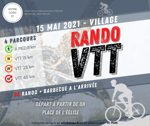 Affiche Rando VTT
