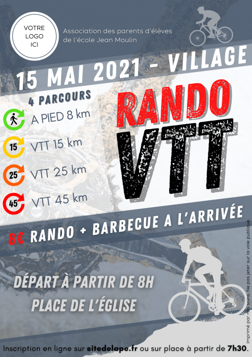 Affiche Rando VTT