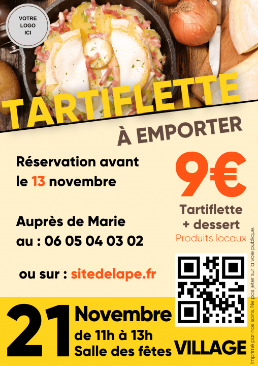 Tartiflette-min Affiches Tartiflette