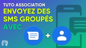 Tuto vidéo association : envoyer sms groupés