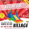 Modèle d'affiche de kermesse à personnaliser