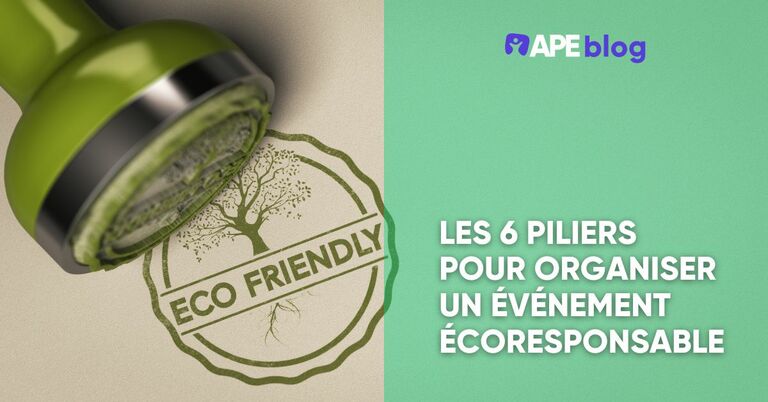 Article : les 6 piliers pour organiser un événement associatif écoresponsable